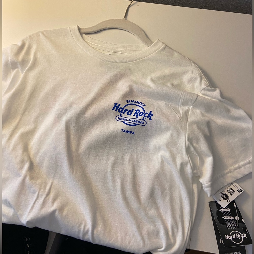 NEW! never worn! Hard Rock Tee shirt
